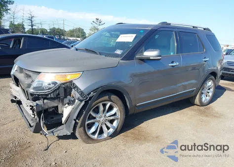 2014 Ford Explorer Limited z USA, uszkodzony, nr VIN 1FM5K8F88EGB14852
